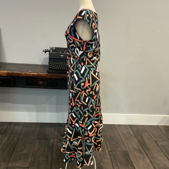 Damsel x The Odells Geometric Afternoon Sunshine Dress - Size Medium - Picture 9 of 16